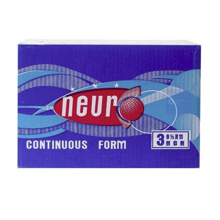 Jual Kertas Continuous Form Neuro K3 Rangkap 3 Ukuran 9 - 1/2