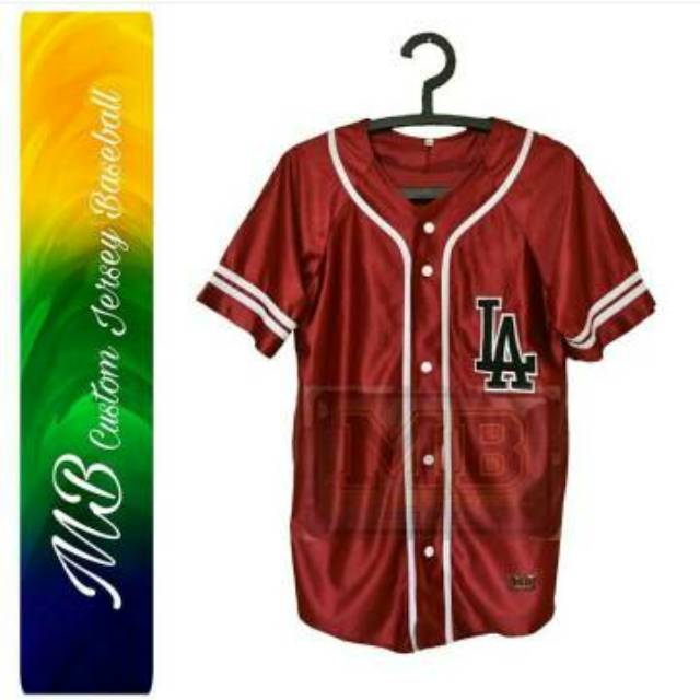 Jual hot sale jersey baseball