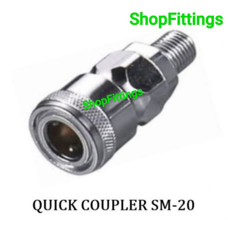 Jual Kopler Kupler Cupler Air Quick Coupler SF SH SM SP PF PH PM PP 20 ...