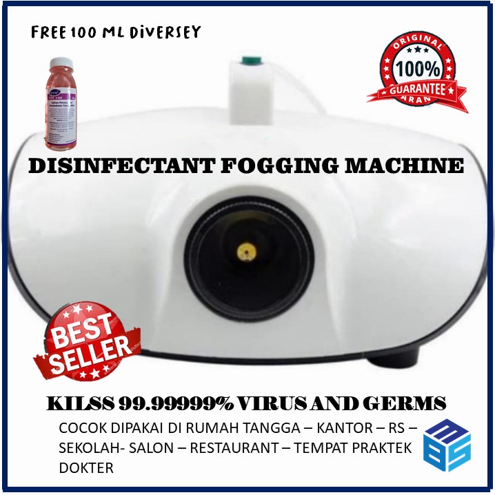 Jual MESIN FOGGING DISINFECTANT BISA PAKAI ALKOHOL / DISINFECTANT