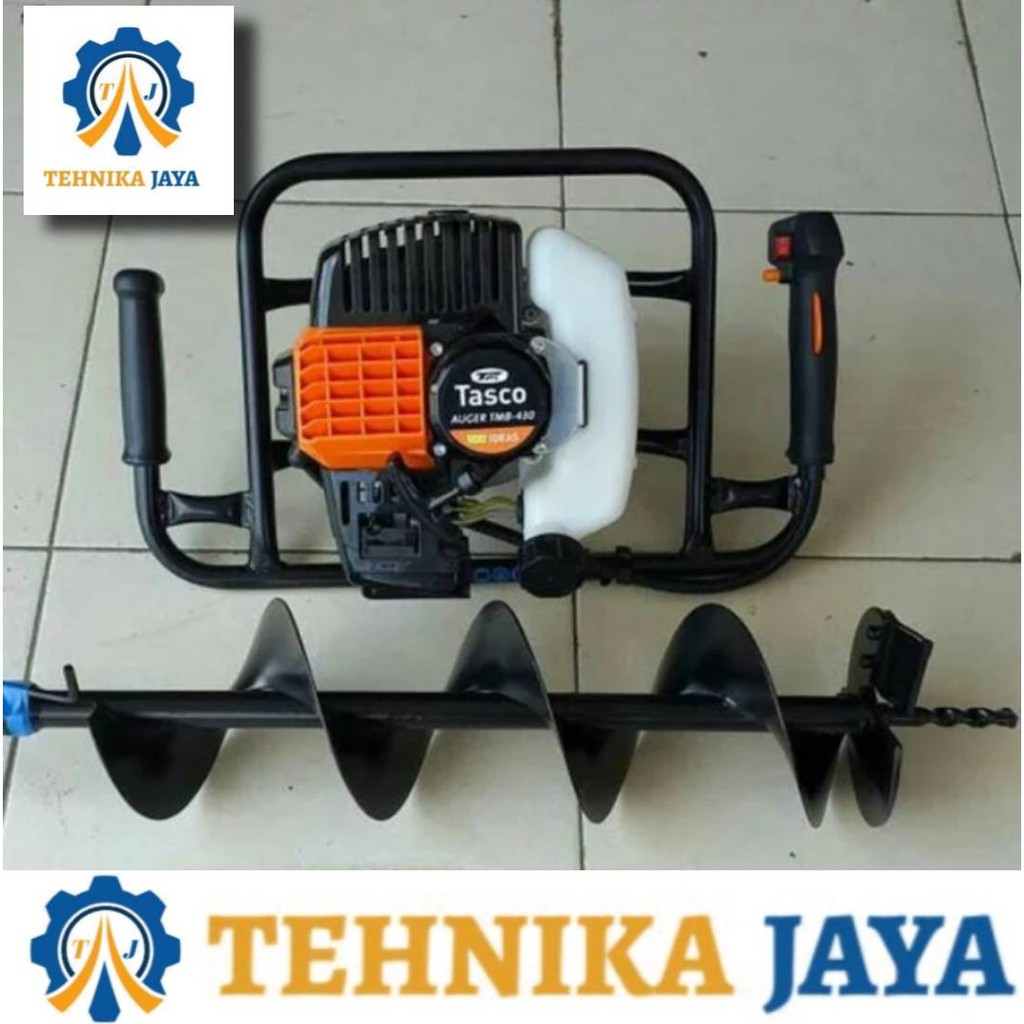 Jual Mesin Bor Tanah TASCO TMB 430 2Tak Earth Auger Mata Bor 6 ...