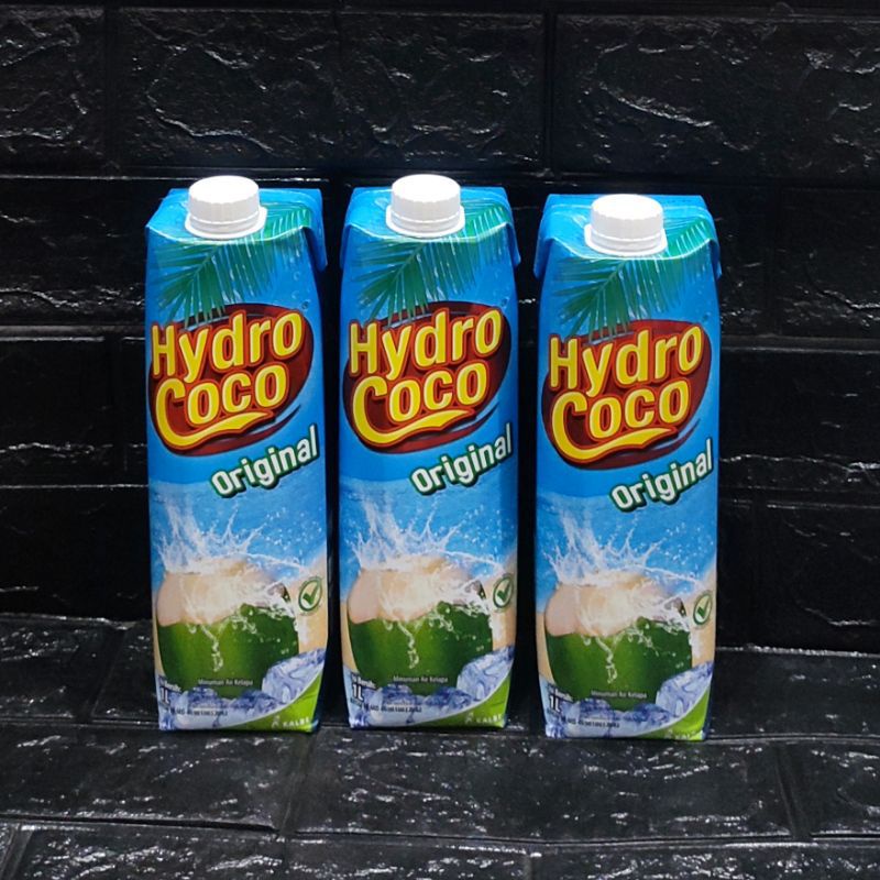 Jual Hydro Coco 1 Liter 1 Dus Isi 12 / 1000ml / Karton | Shopee Indonesia