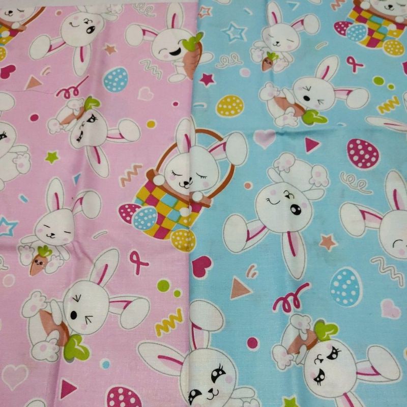 Jual Kain meteran sweet rabbit kain perca | Shopee Indonesia