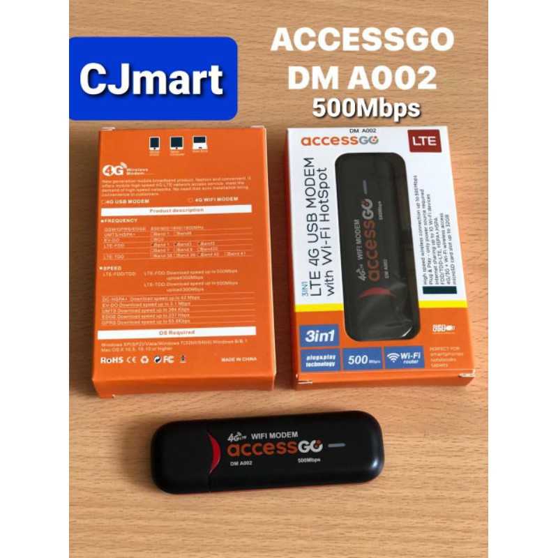 Jual Modem Wifi Wingle Usb Accessgo Dm A G Lte Mbps Unlock All