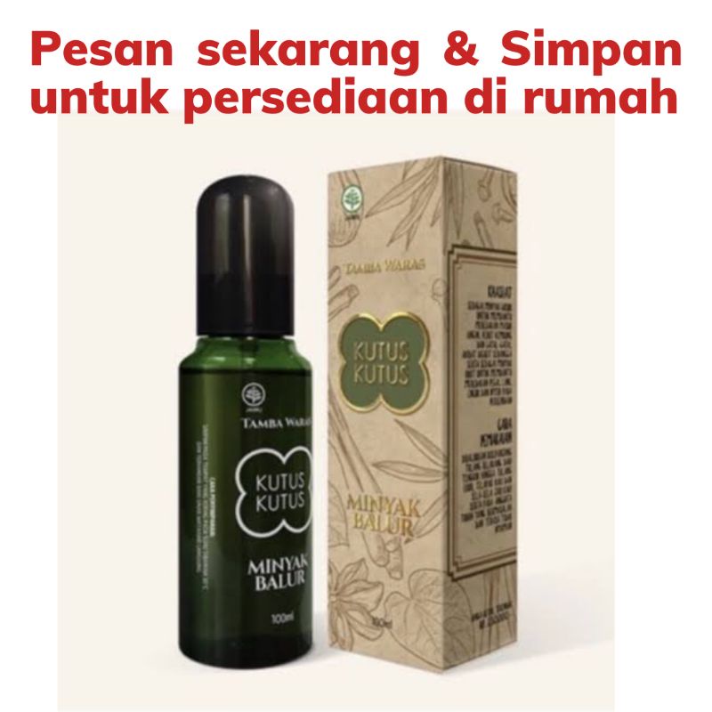 Jual Minyak Kutus Kutus Original 100 Ml Kemasan Baru Shopee Indonesia 3601