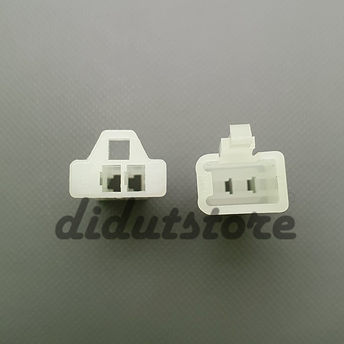 Jual Socket Motor 2 Pin Kecil 10 Pasang Soket Motor Konektor Skun Motor ...