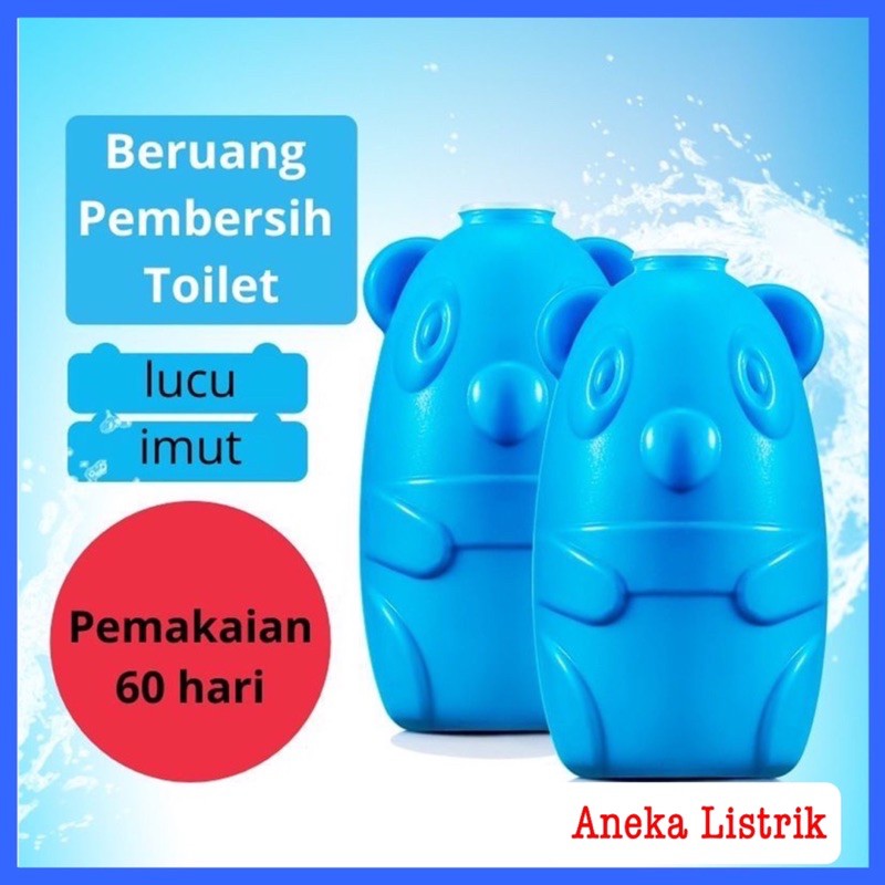 Jual Penyegar Toilet Automatic Closet Cleaner Blue Clean Pembersih Wc Kloset Beruang Shopee