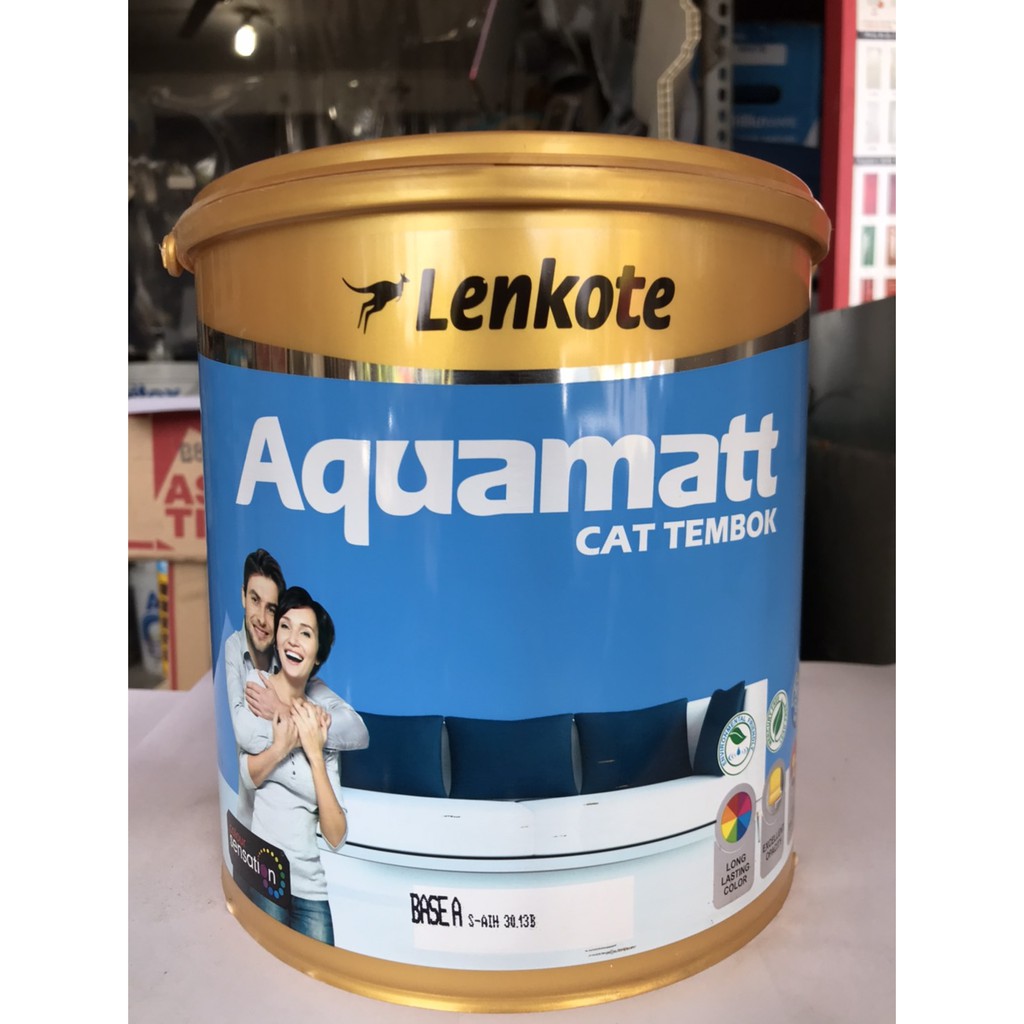 Jual Cat Tembok Lenkote Aquamatt Shopee Indonesia 4999