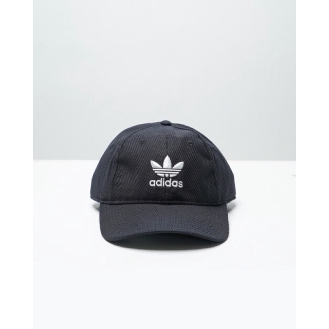 TOPI ADIDAS RN 90288 GENUINE ADIDAS SNAPBACK BLACK CAP HAT WHITE LOGO MATERIAL ORIGINAL 100 BNIB