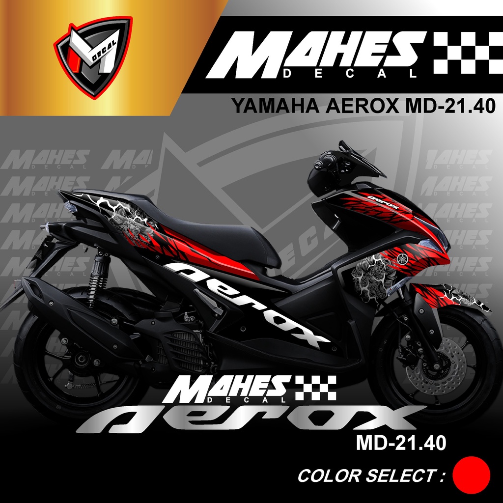 Jual Decal Sticker Aerox 155 Fullbody - Dekal Variasi Stiker Custom ...