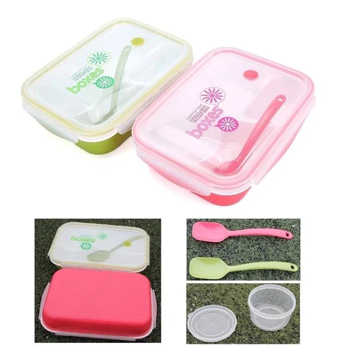[UNIK88] KOTAK 415 Lunch Box Kotak Makan Sup Yooyee 4 Sekat bento kotak bekal | AutoStock