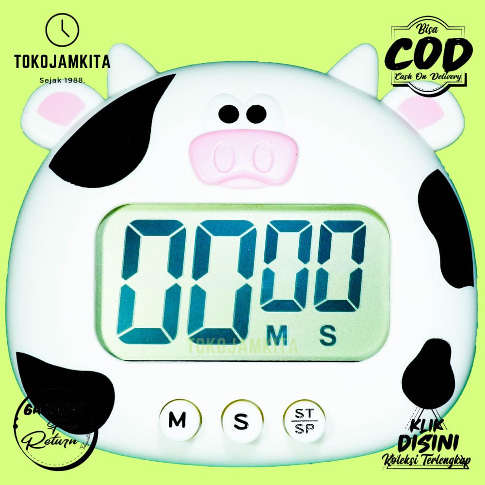 Jual Timer Digital Simple Unik RB-610 Putih Peralatan Dapur Awet Quart ...