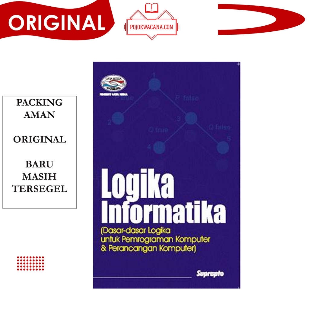 Jual Original - Buku Logika Informatika (dasar-dasar Logika Untuk ...