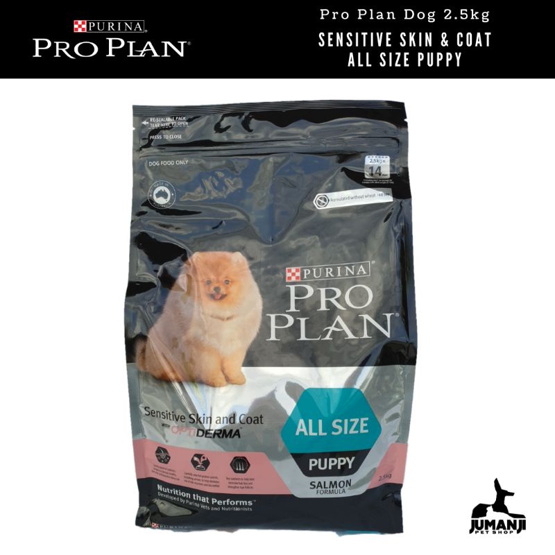 Jual Proplan Dog All Size Puppy Sensitive Skin and Coat