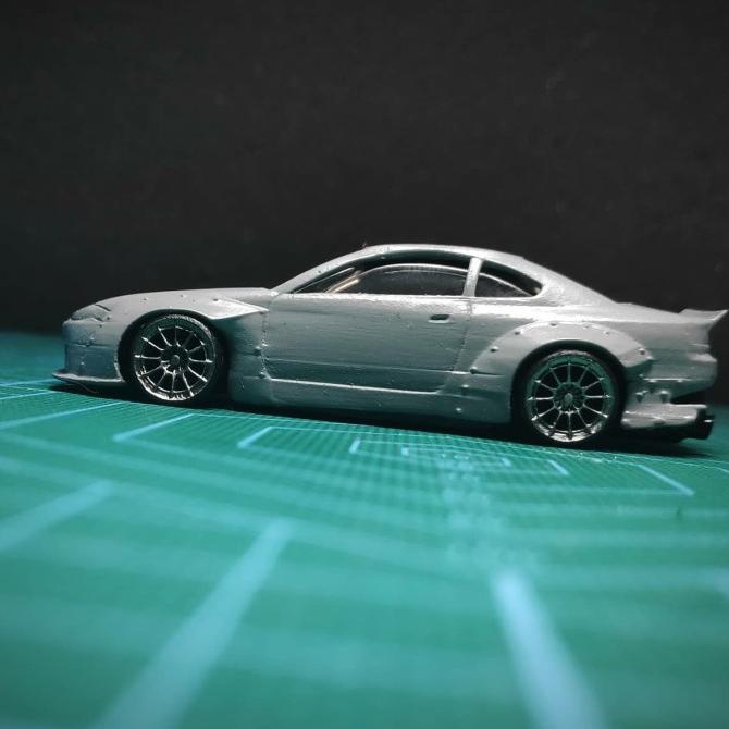 Jual HOT WHEELS / PARVUS MODELS BODY REPLACEMENT HOT WHEELS NISSAN