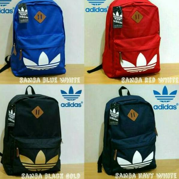 Jual IDBY Tas Ransel Adidas Samba Tas Ransel Sekolah Tas Adidas murah ...