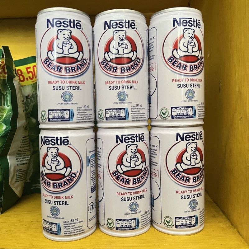Jual Nestle Bear Brand Original 189ml | Shopee Indonesia