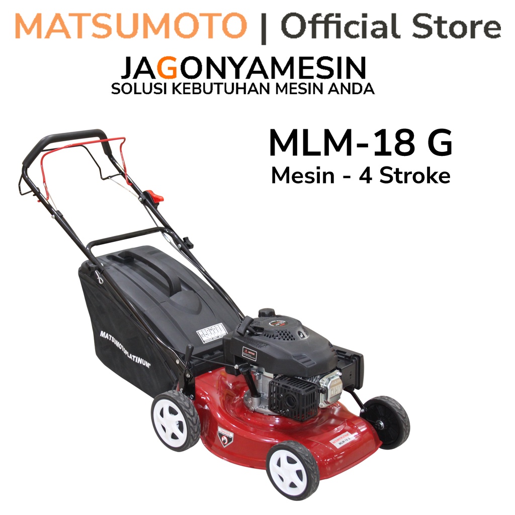 Jual Matsumoto Lawn Mowers Mesin Potong Rumput Mlm 18 G Garansi Resmi