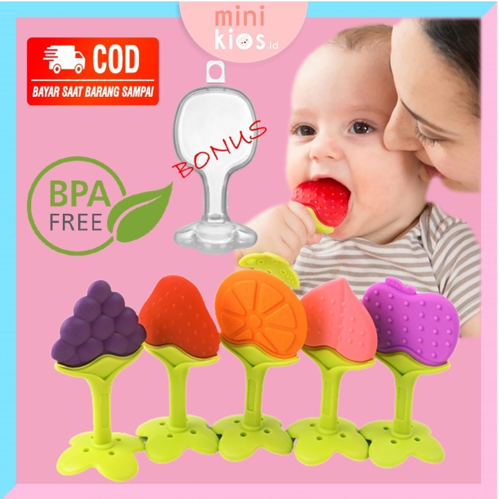 Jual Gigitan Buah Buahan Bayi (BPA FREE) Shopee Indonesia