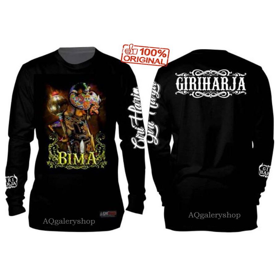 Jual Kaos Seri Wayang Golek. Edisi Koleksi BIMA. Original GiriHarja ...