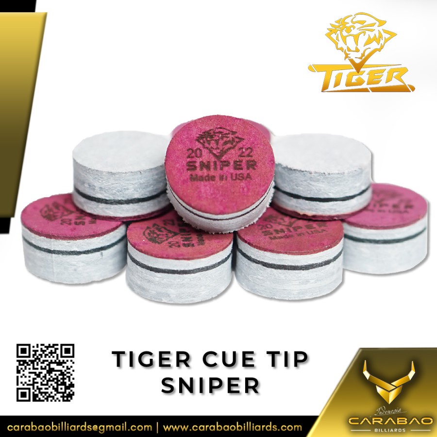 Jual Tiger Sniper Cue Tip (Soft Medium) Shopee Indonesia