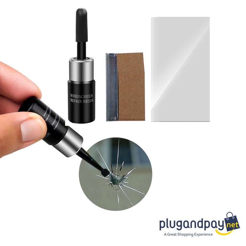 Jual Alat Reparasi Kaca Mobil Retak Car Glass Window Crack Repair Tool