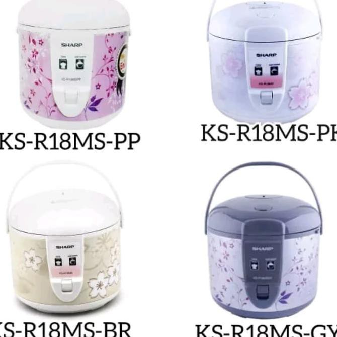 rice cooker sharp ks r18ms br