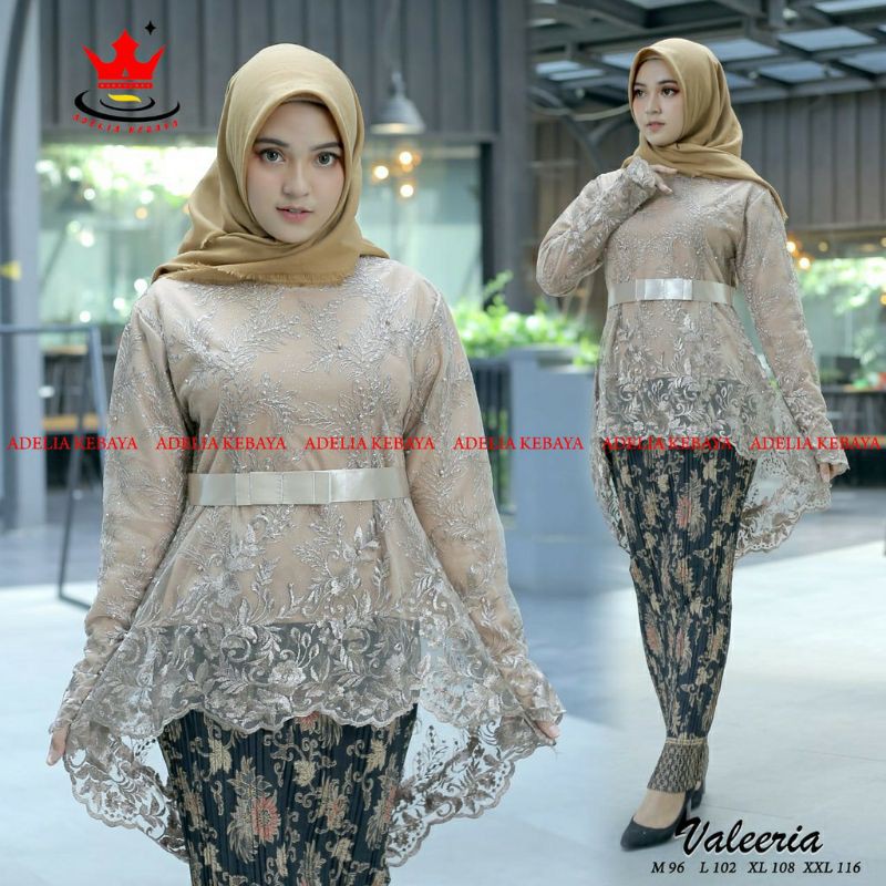 Jual NEW PICT ~ SET KEBAYA VALEERIA TILLE / KEBAYA AURORA TILLE ...