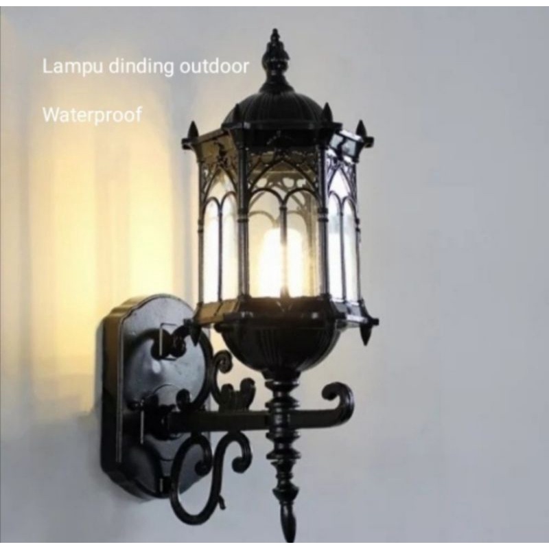 Jual LAMPU DINDING OUTDOOR/LAMPU TEMPEL/LAMPU HIAS DINDING 1000C/S ...