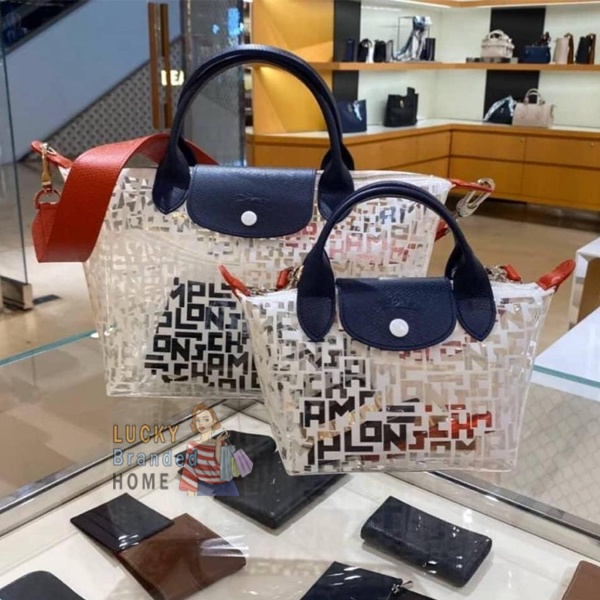 Clear longchamp bag sale