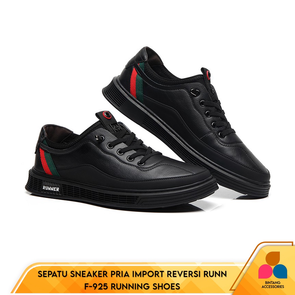 Jual [ 100% IMPORT ] Sepatu Sneaker REVERSI RUNN F-925 Running Shoes ...