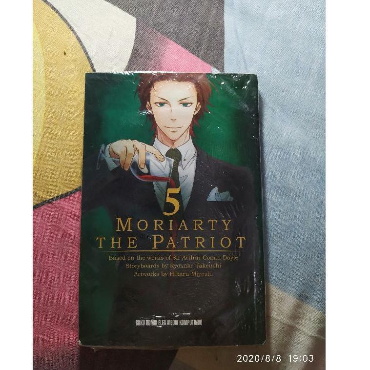 Jual Moriarty The Patriot(Ready Vol 1-8 Minus 7) (KODE K4) | Shopee ...