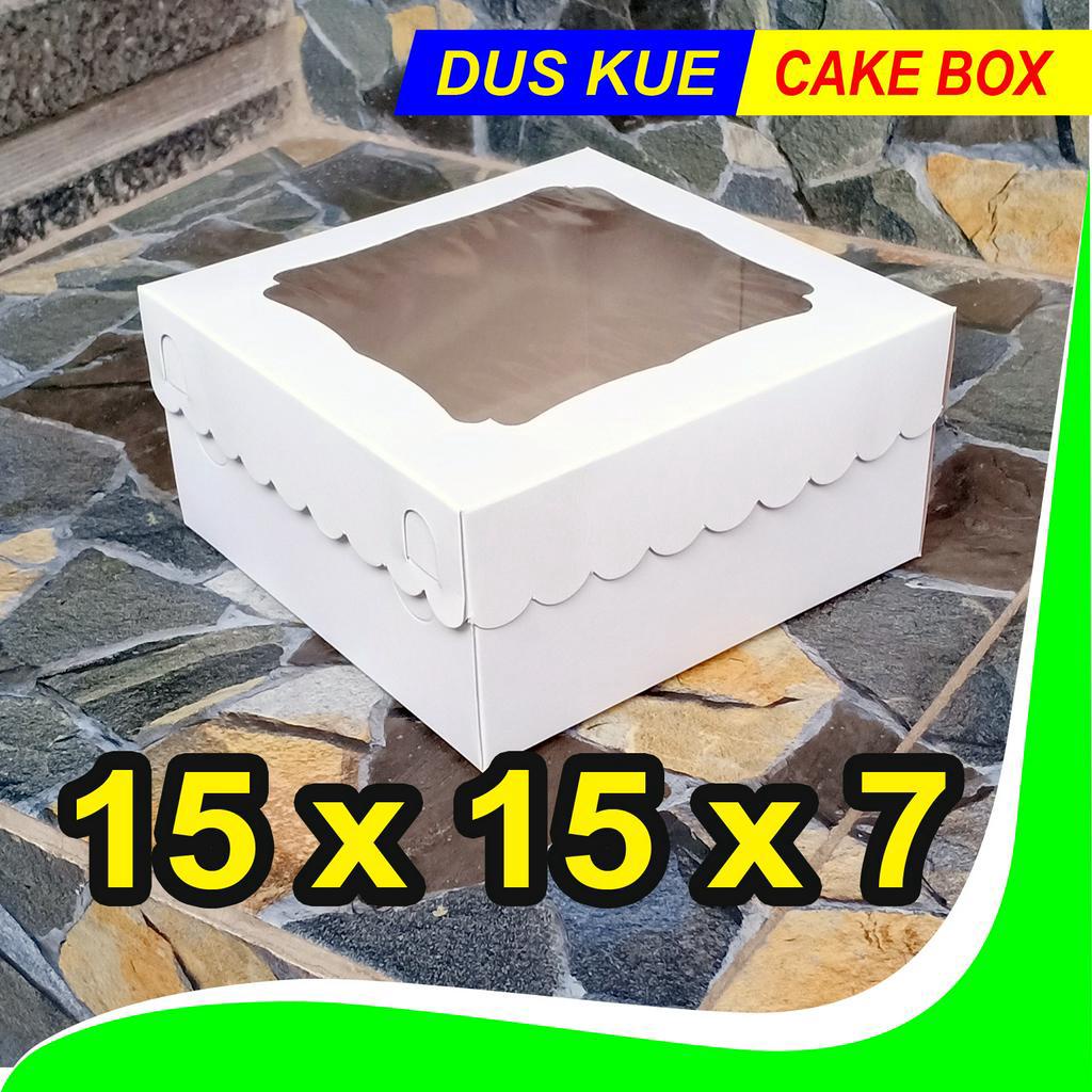 Jual Dus X X Duplex Tutup Jendela X Box Kue Brownis Kotak Kue Ultah Shopee