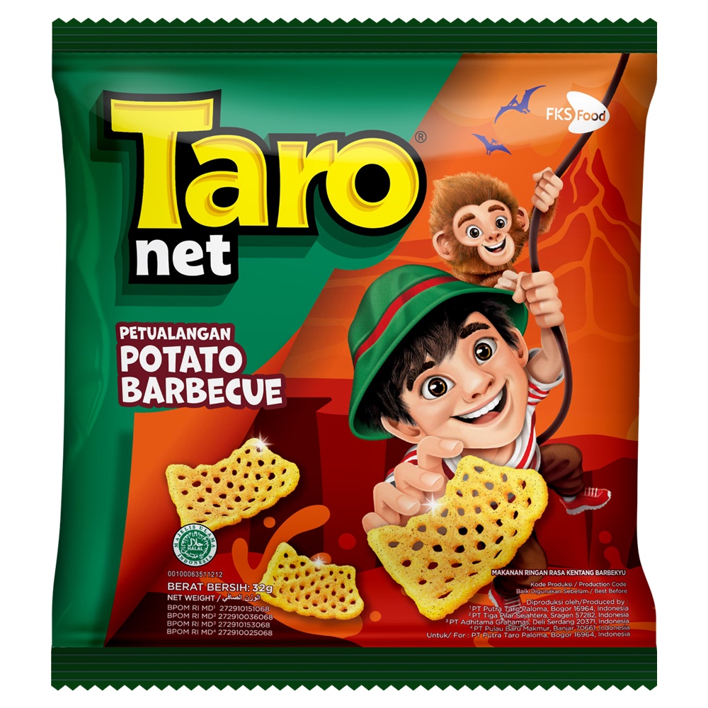 Jual Taro barbeque dan seaweed 65g | Shopee Indonesia