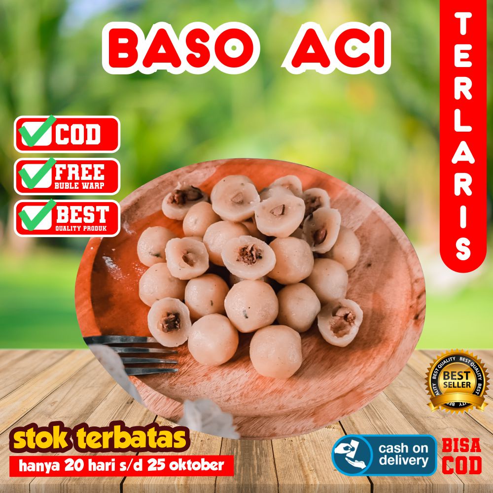 Jual Pentol Aci Mentah Jaguar 20biji Termurah All Varian Isi Baso Aci