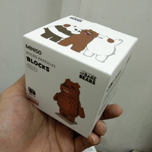 We bare bears lego miniso sale