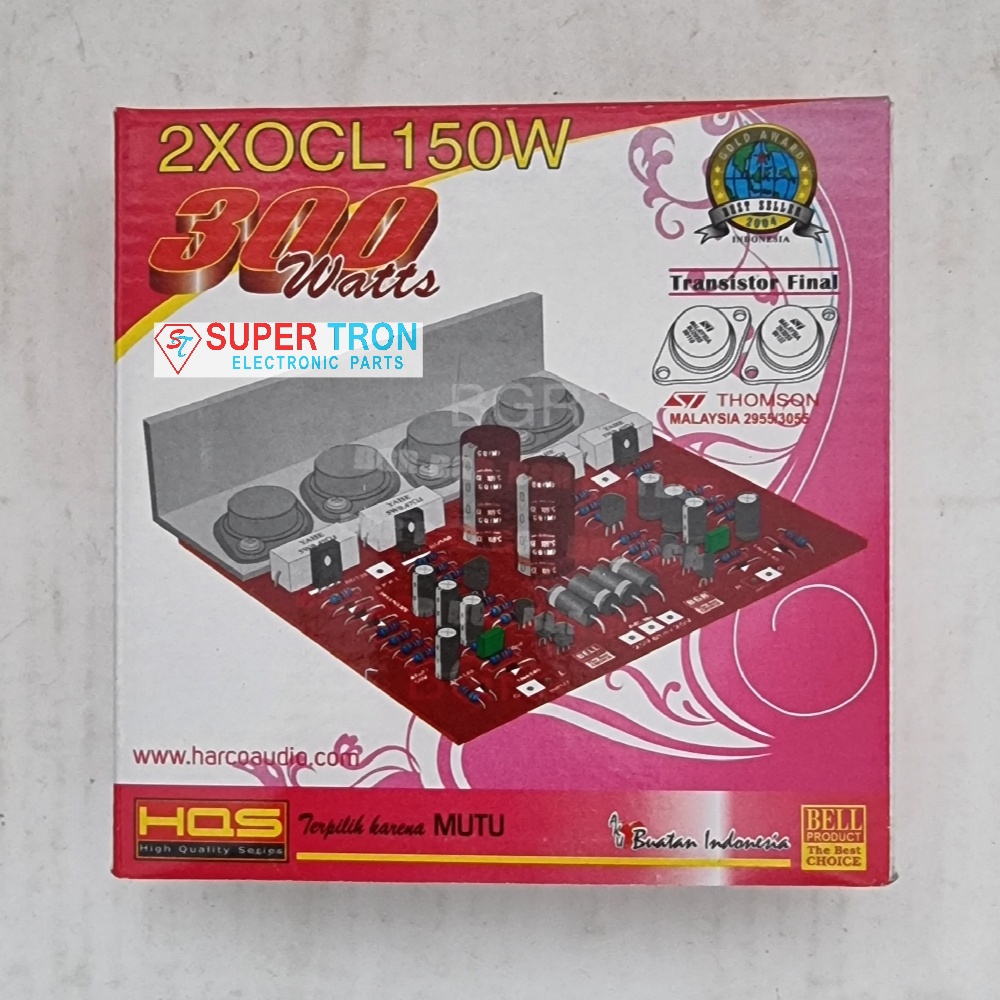 Jual Kit Power Amplifier OCL 2x150W Pro | Shopee Indonesia