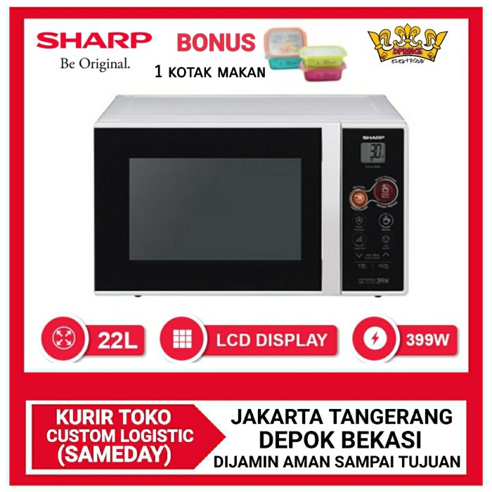 Jual Microwave sharp R21A1 (W)IN NO BUBBLE WRAP Shopee Indonesia