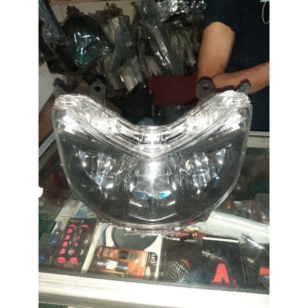 Jual Headlamp/Reflector/lampu depan YAMAHA NMAX + LED OLD Shopee