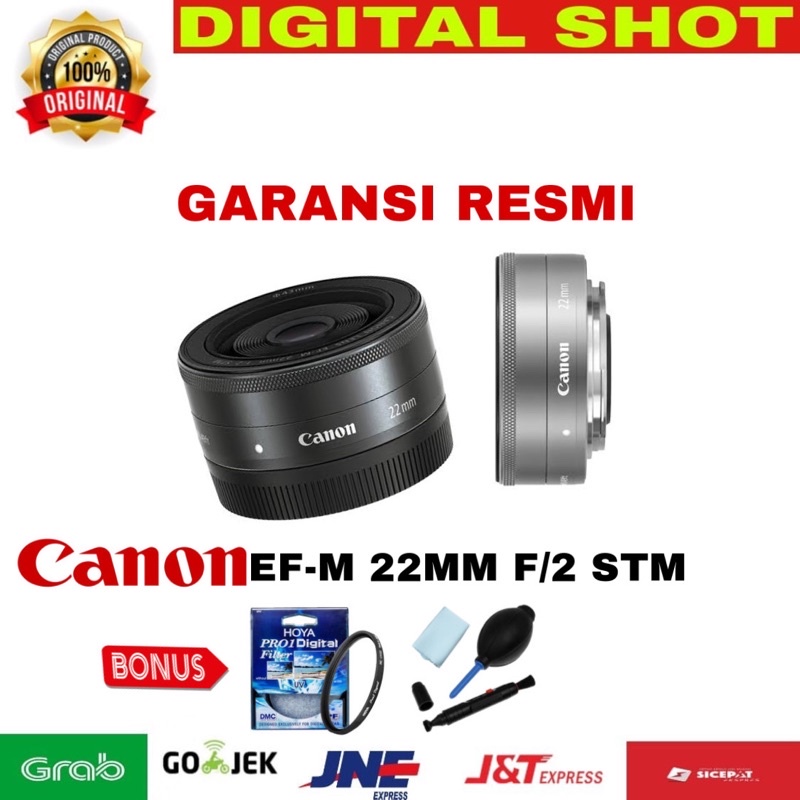 Jual CANON EF-M 22MM F/2 STM / LENS CANON EOS-M MIRRORLESS 22MM STM ...