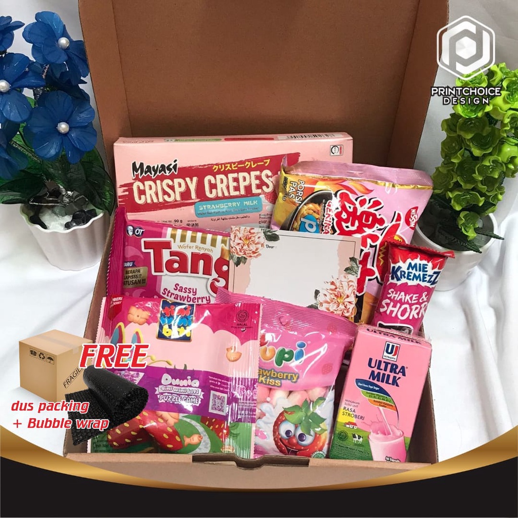 Jual HAMPERS SNACK BOX / GIFT BOX / SNACK BOX / KADO ULANG TAHUN / KADO
