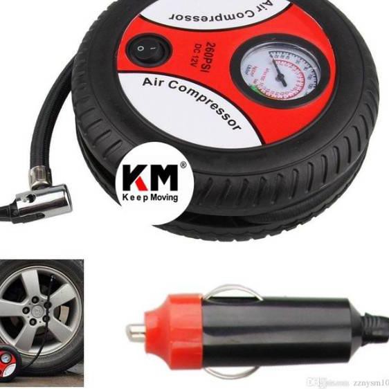 Jual Bagus Compressor Angin Mini Portable 12V Pompa Udara Ban Mobillt0 ...