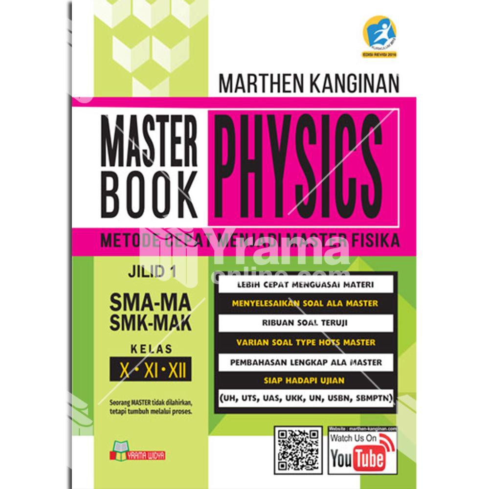 Jual Buku Master Book Fisika Buku Master Book Physics SMA Jilid 1