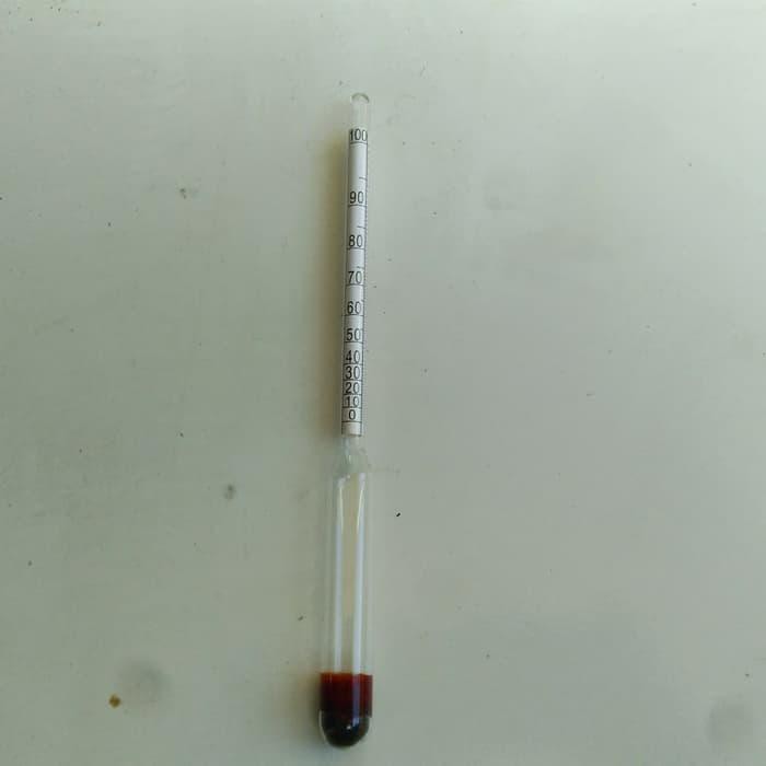 Jual HYDROMETER ALCOHOL / ALCOHOLMETER 0100 ! Shopee Indonesia