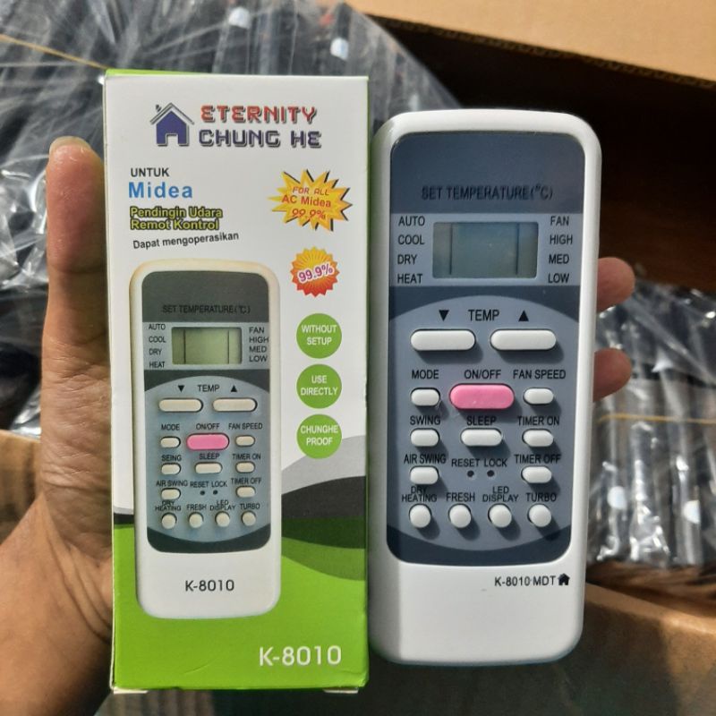 Jual REMOTE REMOT AC MIDEA/POLYTRON/CAST MULTI UNIVERSAL Shopee Indonesia