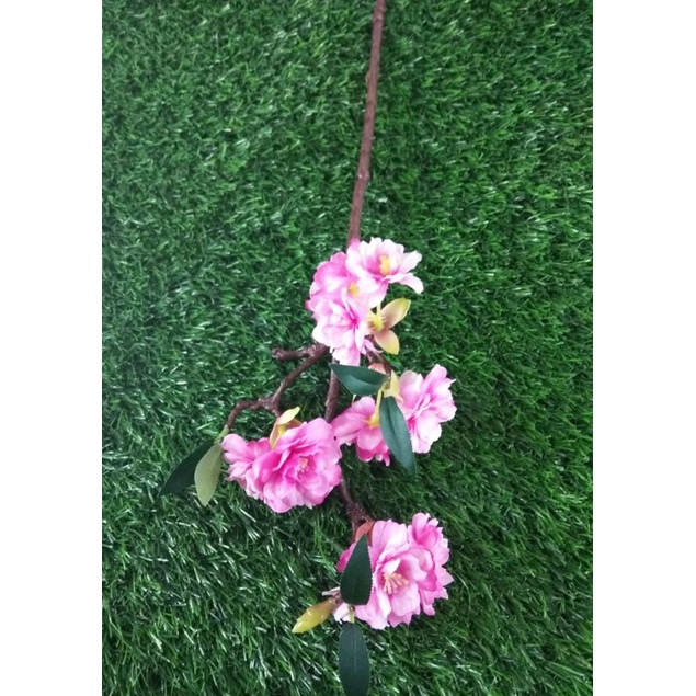 Jual Bunga Artificial Cherry Blossom 3 Branch Cherry Blossom Twig Fwr ...