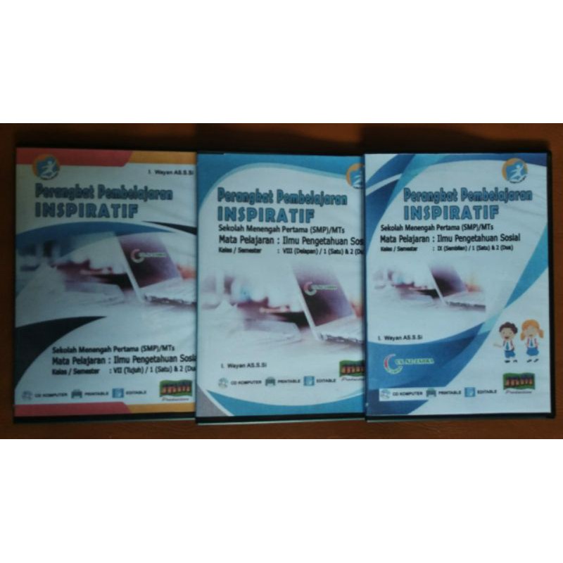 Jual cd rpp K13 INSFIRATIF Mapel IPS VII VIII IX 7 8 9 SMP MTS SMPN ...