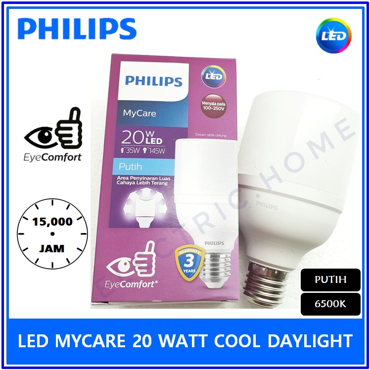 Jual Philips My Care Led Bright Bohlam Philips 20w 20 Watt Shopee Indonesia 8747