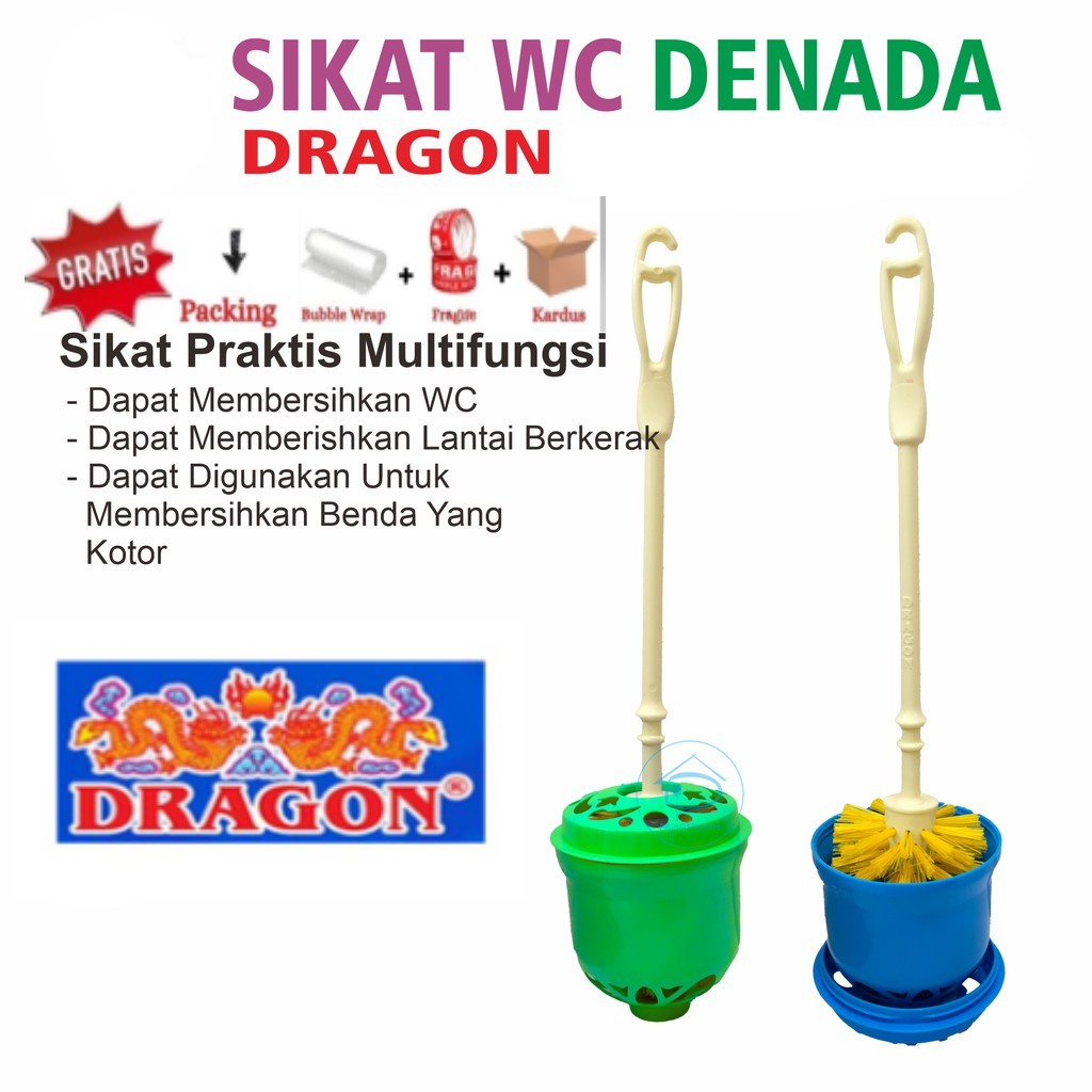 Jual Sikat Wc Denada Dragon Sikat Lantai Wc Kamar Mandi Kloset Alat Pembersih Lantai Murah