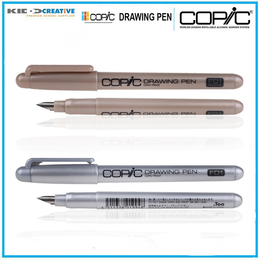 Copic Markers F01 Drawing Pen, Black